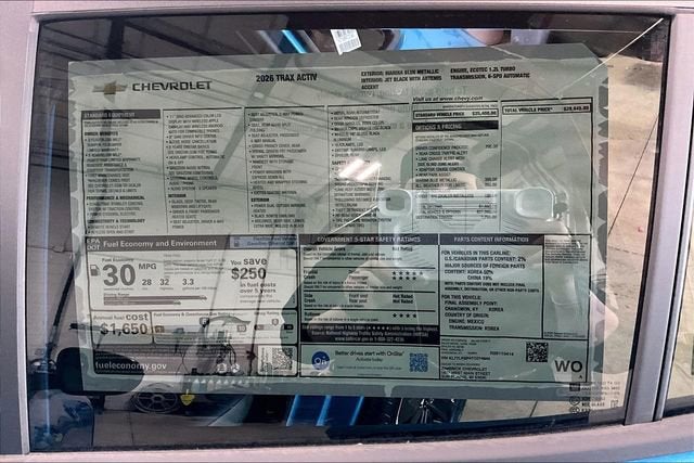 2026 Chevrolet Trax ACTIV