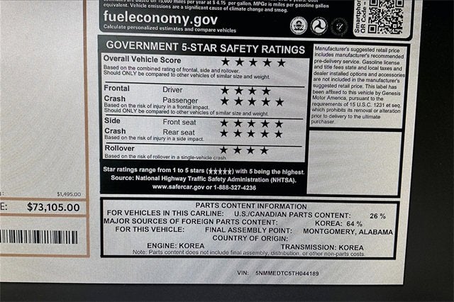 2026 Genesis GV70 3.5T Sport Prestige